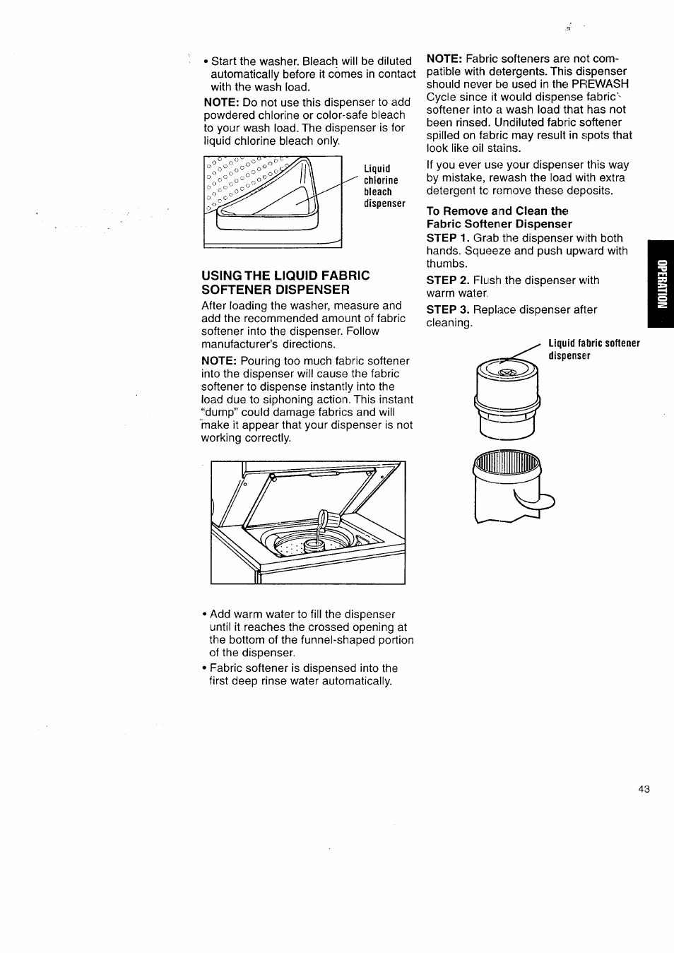 To remove and clean the | Kenmore Washer/Dryer User Manual | Page 43 / 66