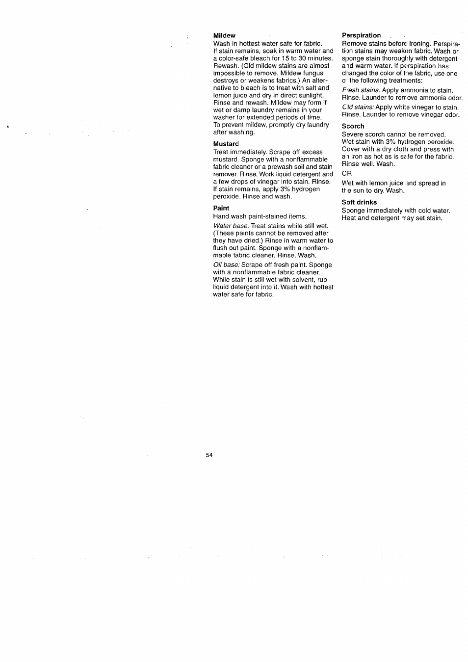 Kenmore Washer/Dryer User Manual | Page 54 / 66