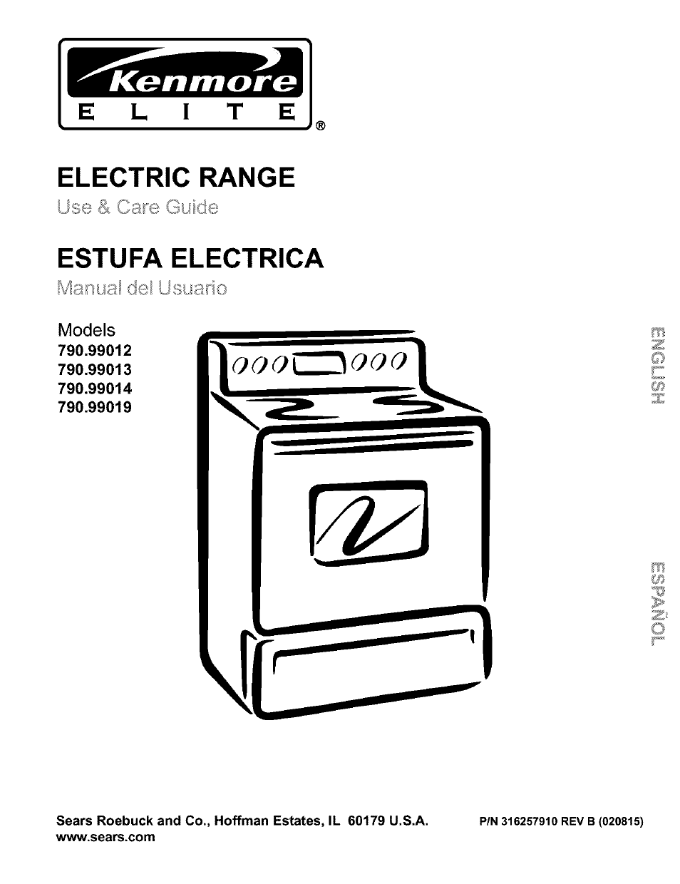 Kenmore 790.99019 User Manual | 40 pages