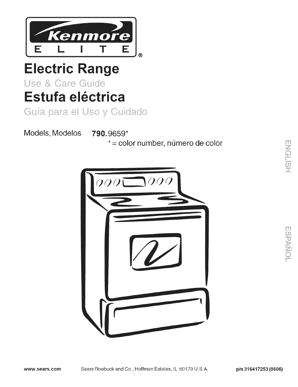 Kenmore 790.9659 User Manual | 46 pages