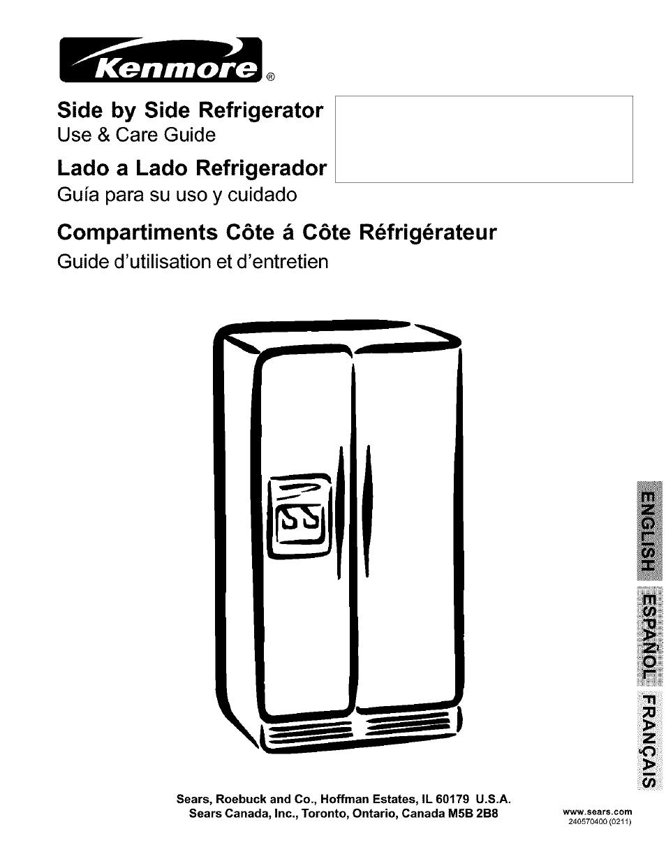 Kenmore 25354703404 User Manual | 24 pages