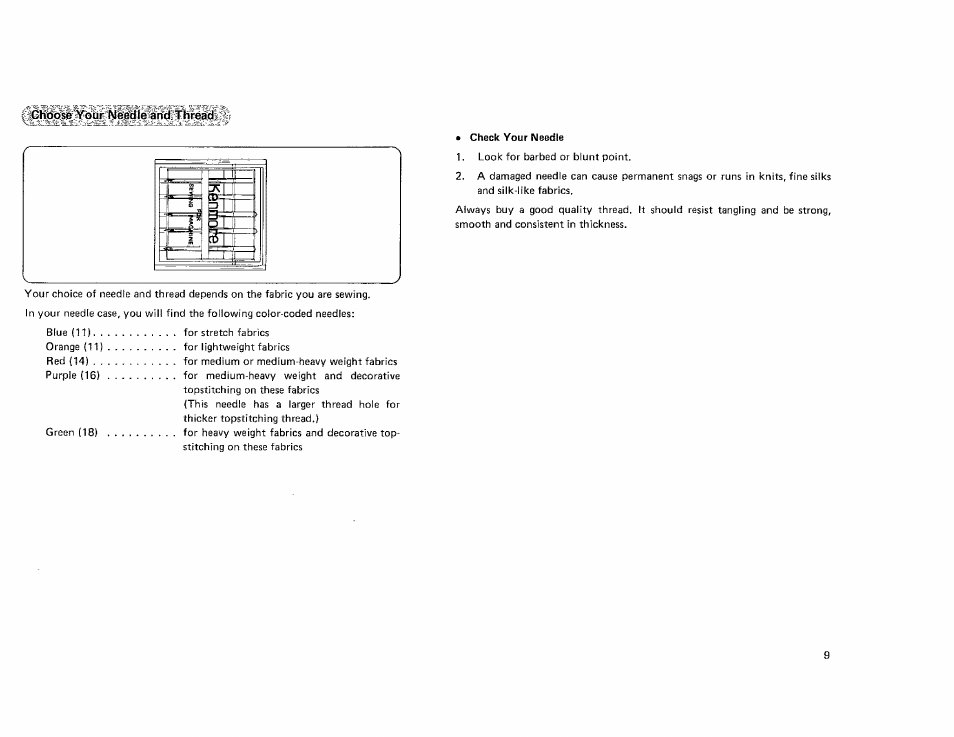 Kenmore 385.115518 User Manual | Page 11 / 48