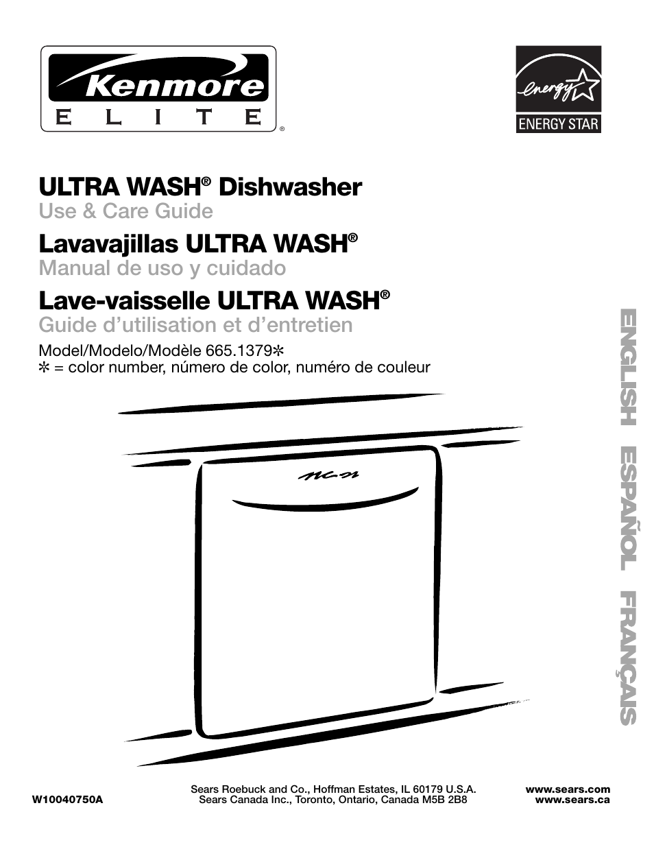 Kenmore 665.1379 User Manual | 22 pages