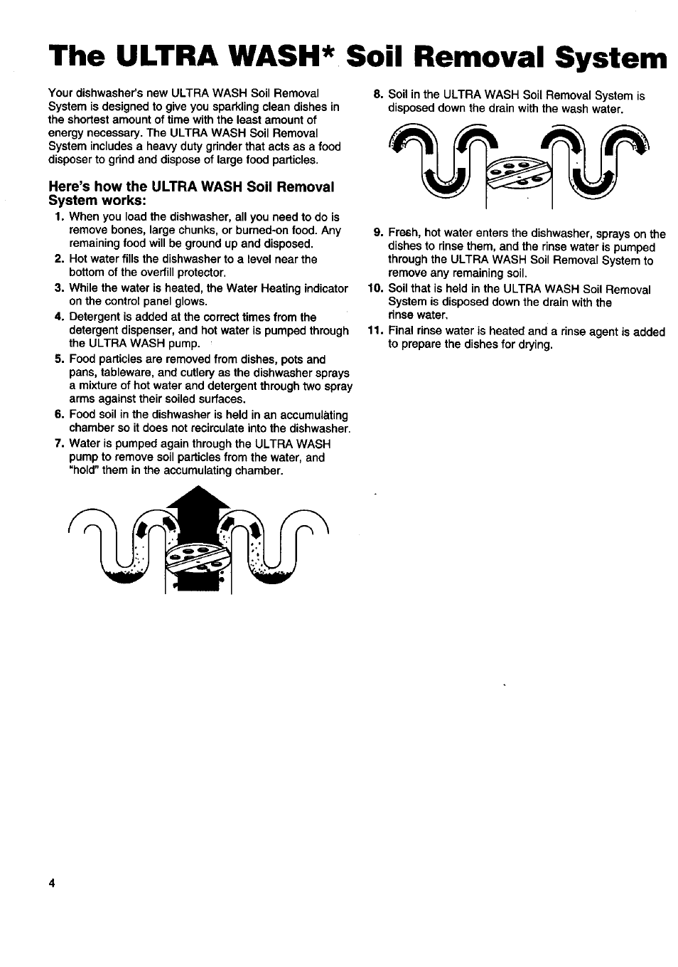 The ultra wash* soil removal system, The ultra wash* soii removal system | Kenmore 15808 User Manual | Page 5 / 26