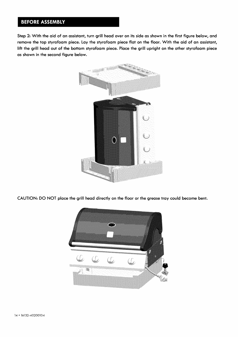 Before assembly | Kenmore 146.1613311 User Manual | Page 14 / 32