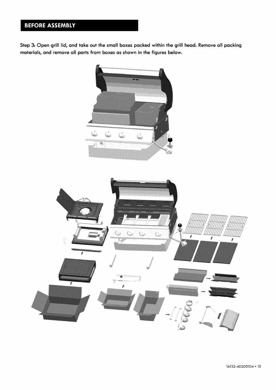 Before assembly | Kenmore 146.1613311 User Manual | Page 15 / 32