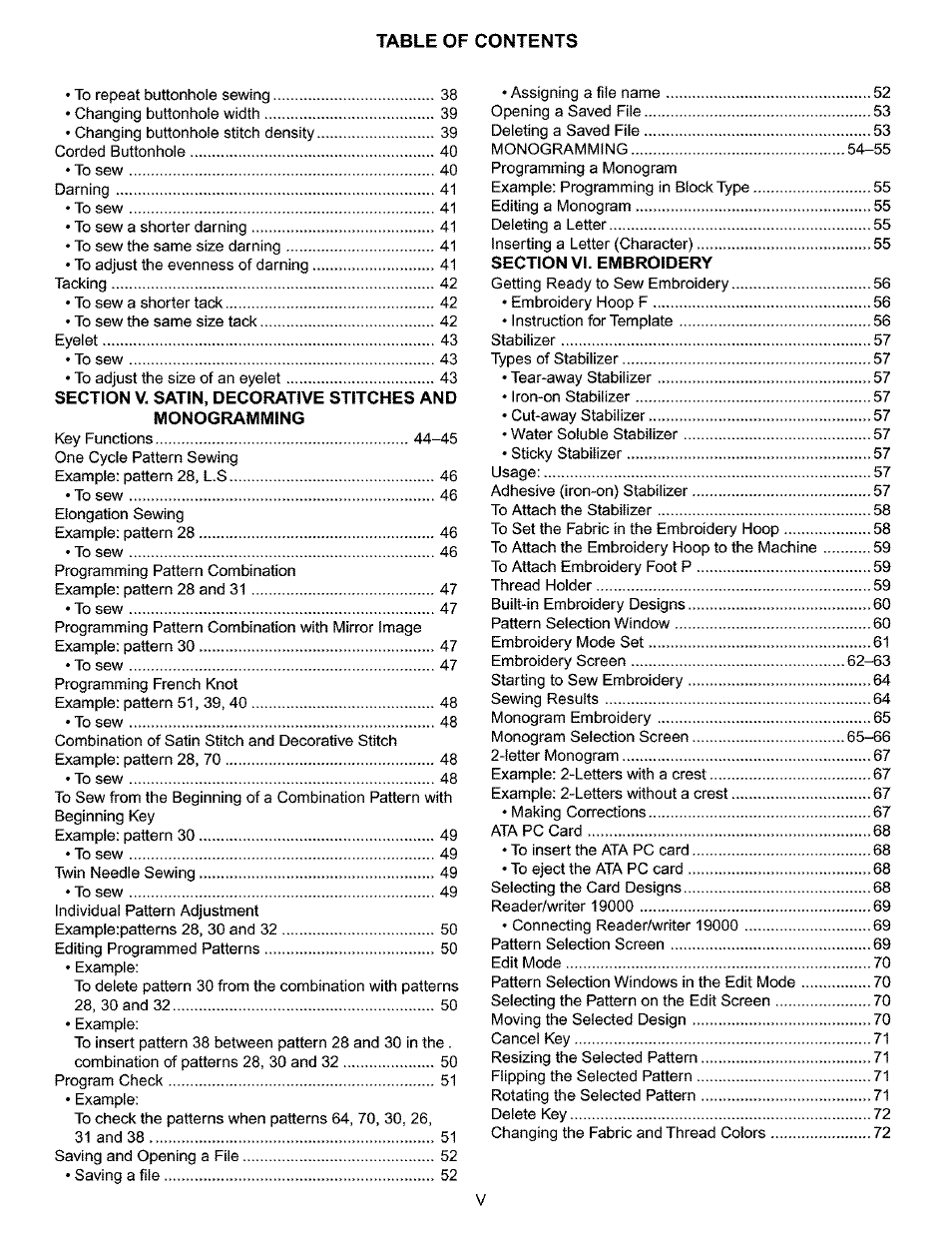 Kenmore 200 User Manual | Page 6 / 90