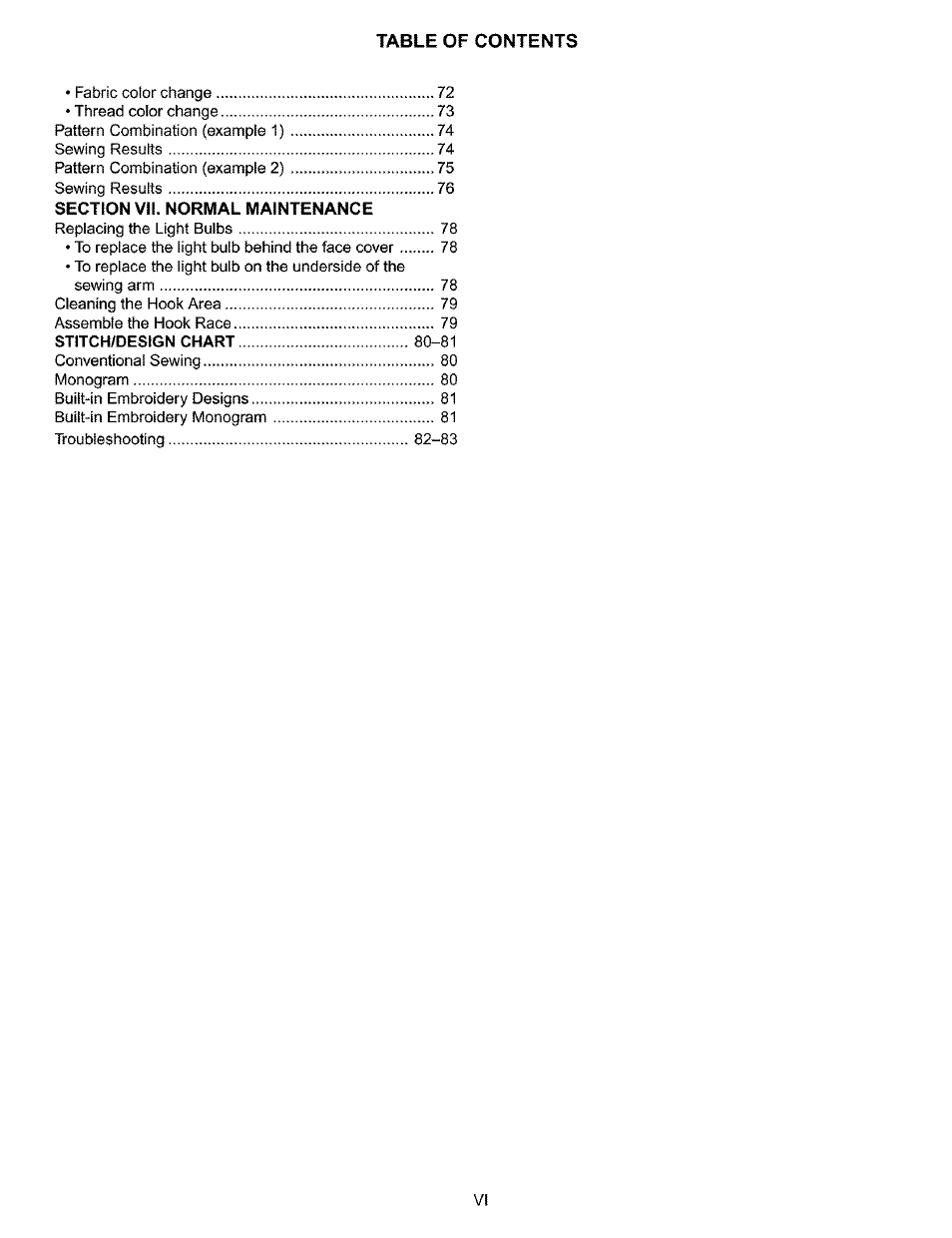 Kenmore 200 User Manual | Page 7 / 90