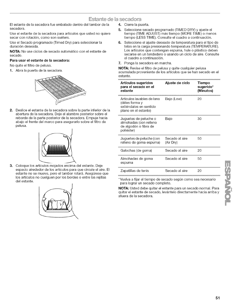 Kenmore ELITE OASIS 110.6707 User Manual | Page 51 / 56