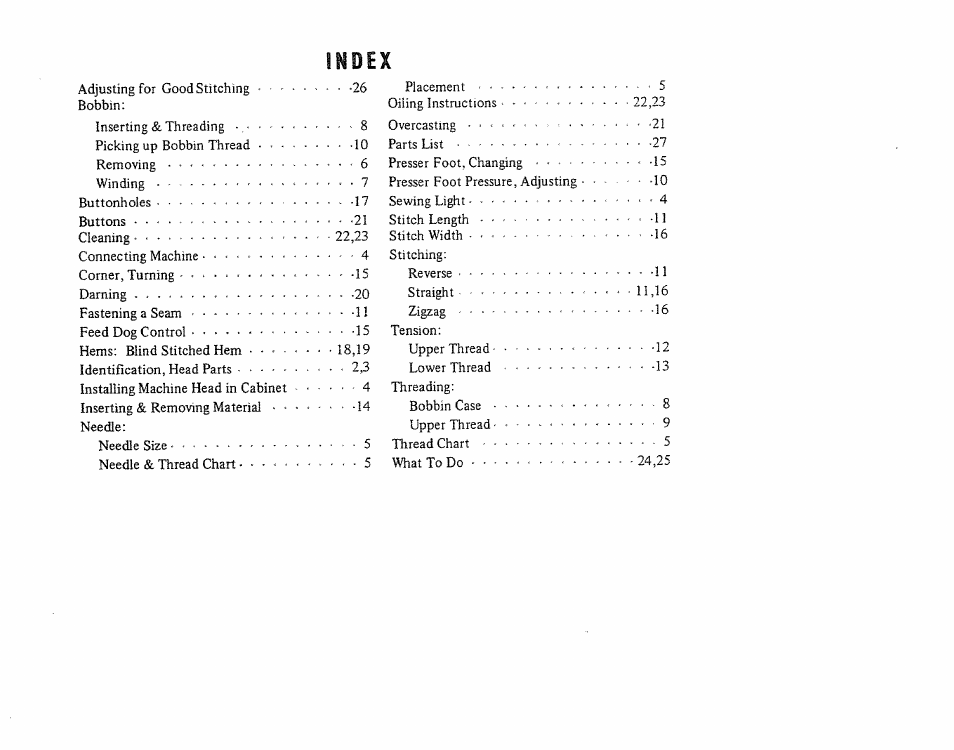 Kenmore 1206 User Manual | Page 2 / 29