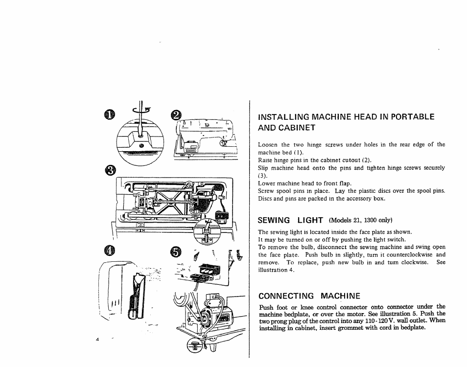 Kenmore 1206 User Manual | Page 5 / 29