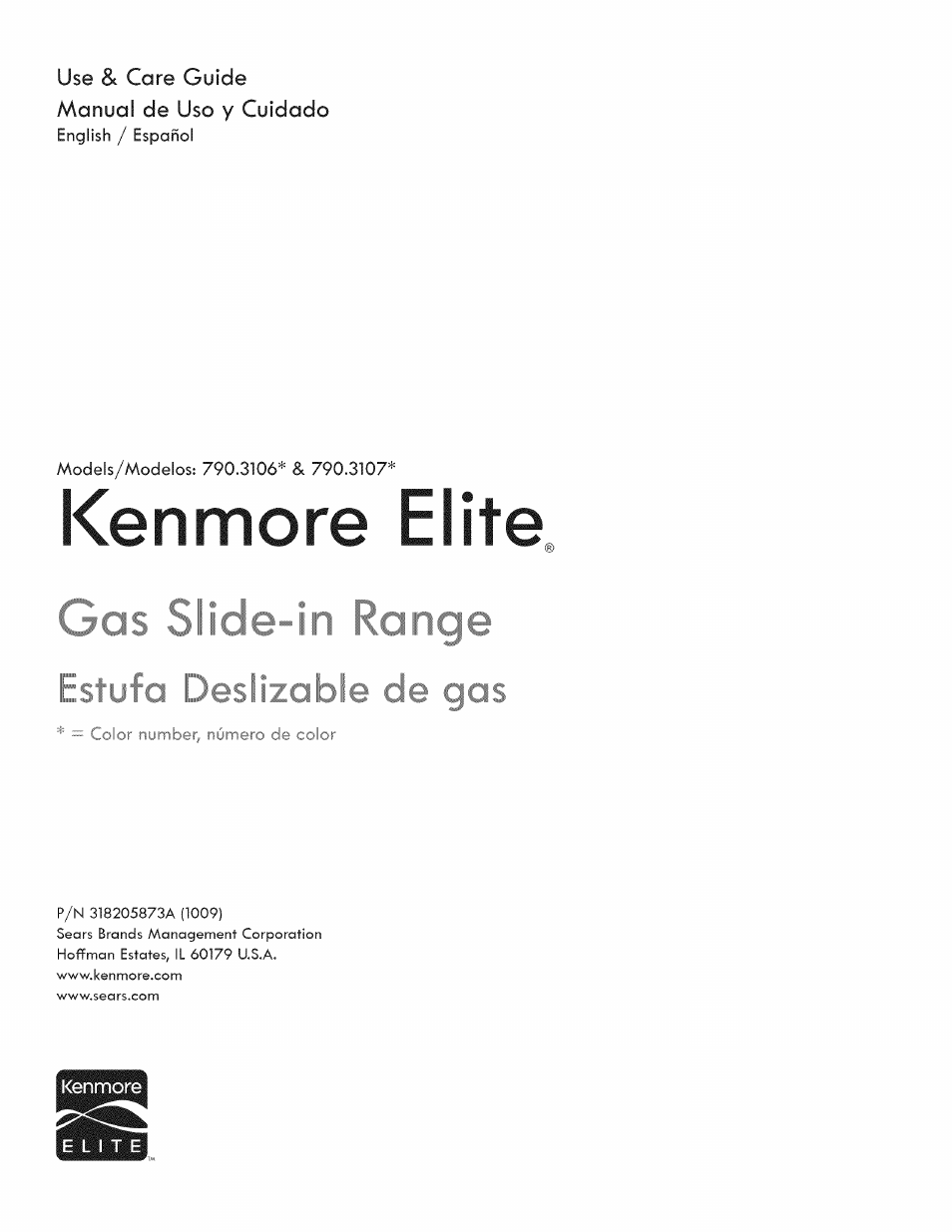 Kenmore 790.3107 User Manual | 40 pages