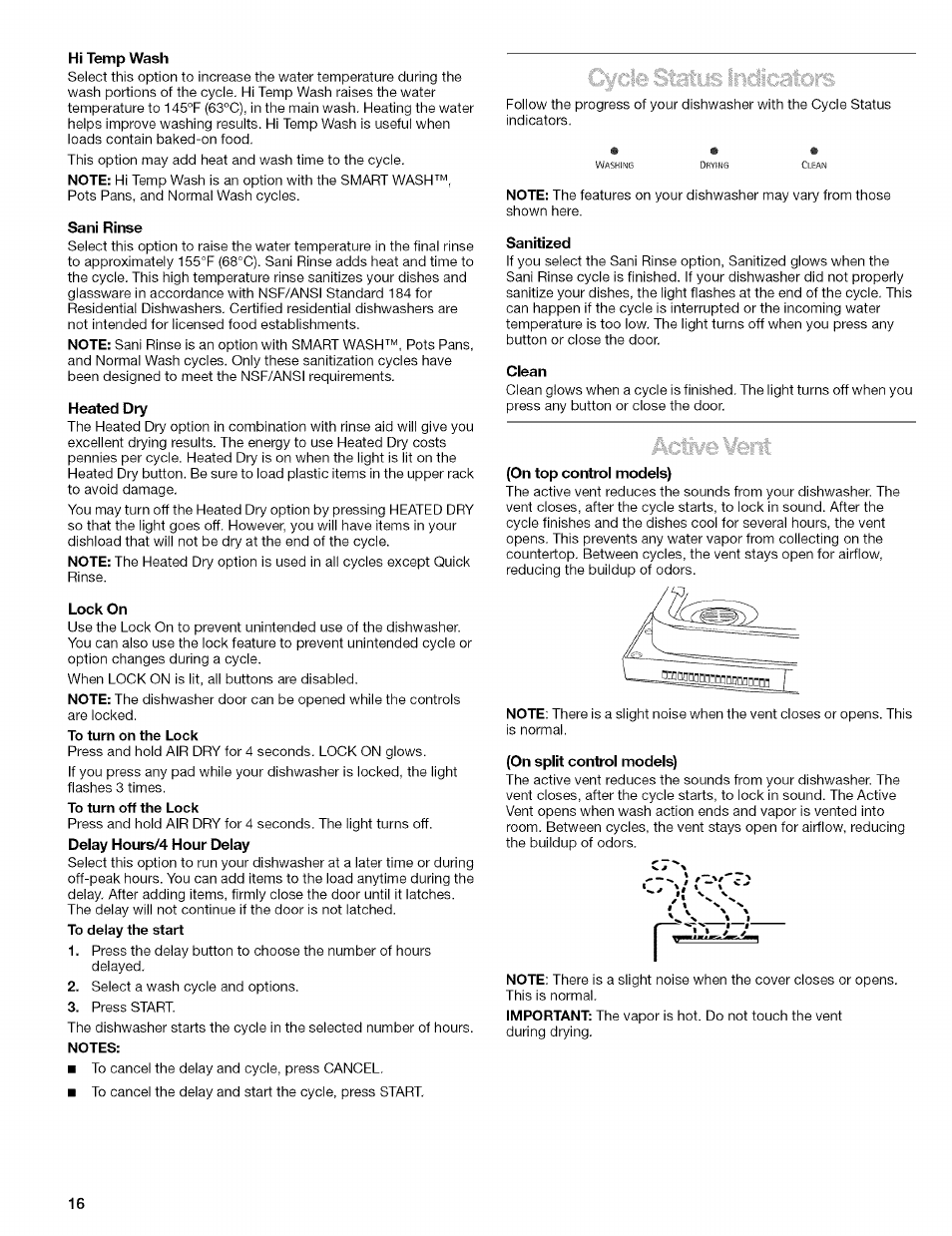 Kenmore 665.1629 User Manual | Page 16 / 64