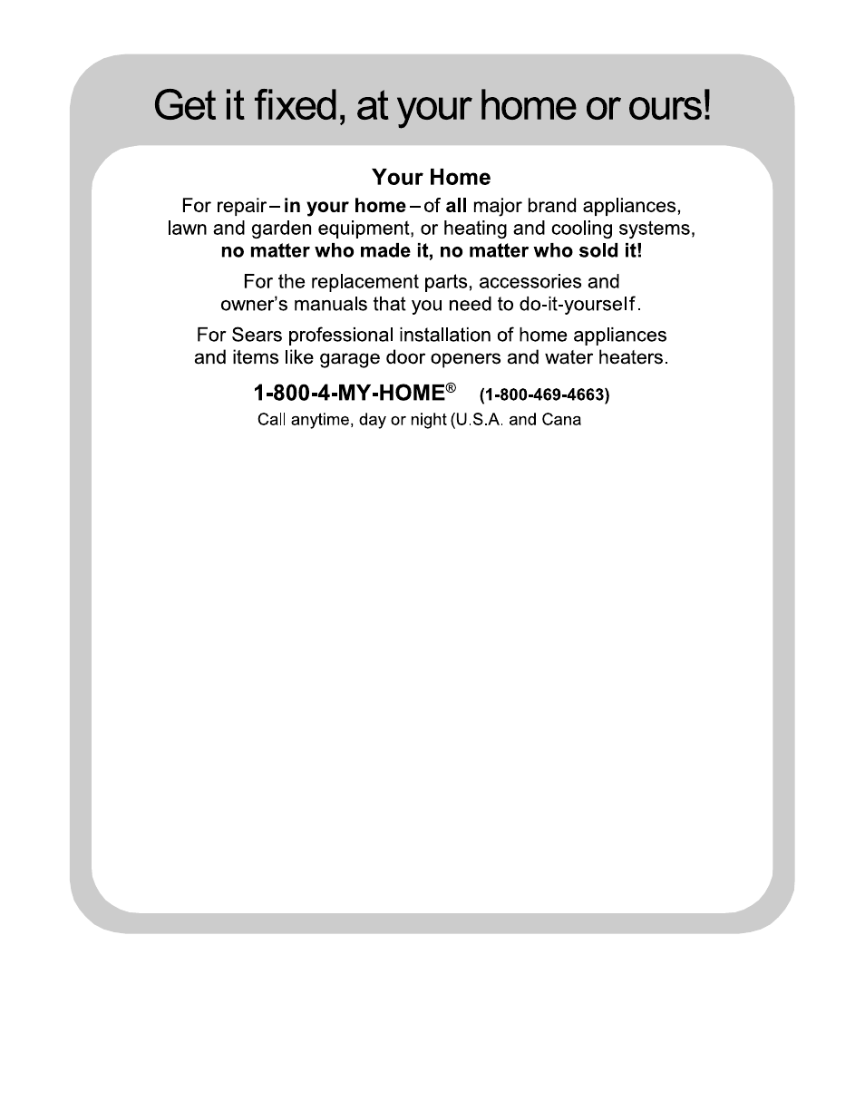 Kenmore 665.1376 User Manual | Page 23 / 23
