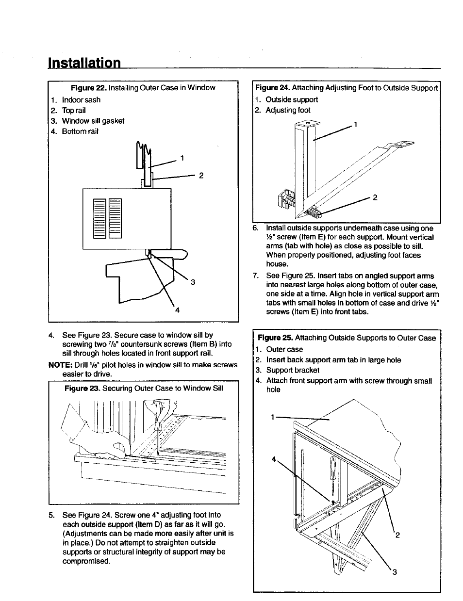 Installation | Kenmore 70089 User Manual | Page 15 / 28