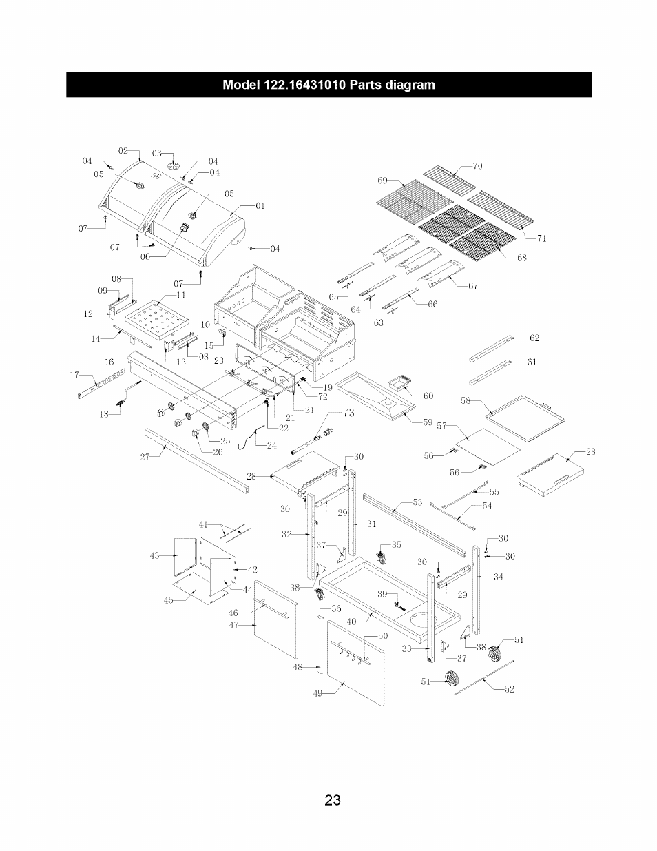 Kenmore 122.1643101 User Manual | Page 23 / 25