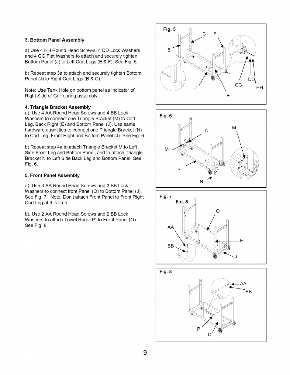 Kenmore 122.1643101 User Manual | Page 9 / 25