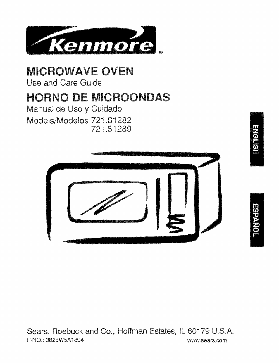 Kenmore 721.61289 User Manual | 63 pages