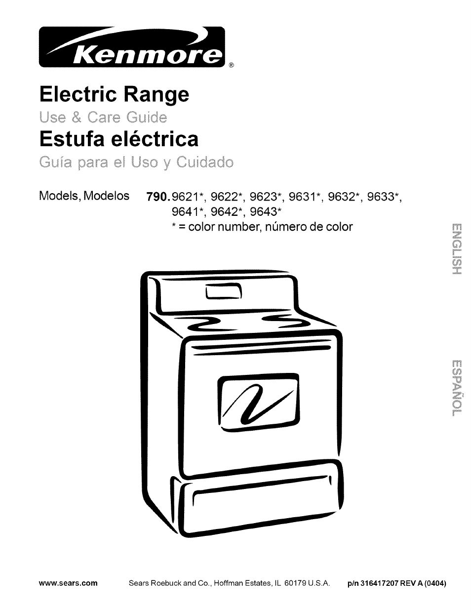 Kenmore 790.9621 User Manual | 28 pages