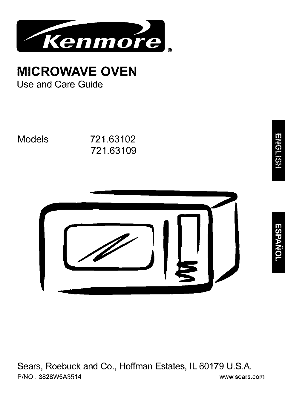 Kenmore 721.63109 User Manual | 50 pages