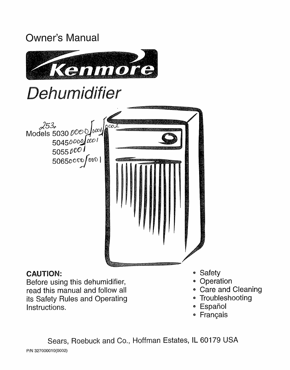 Kenmore 5065 User Manual | 24 pages