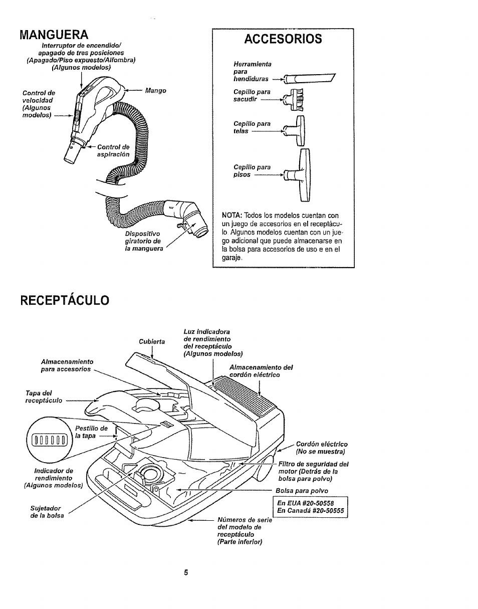 Manguera, Receptaculo, Wcw wr\i ww | Kenmore 1T6.29429 User Manual | Page 23 / 36