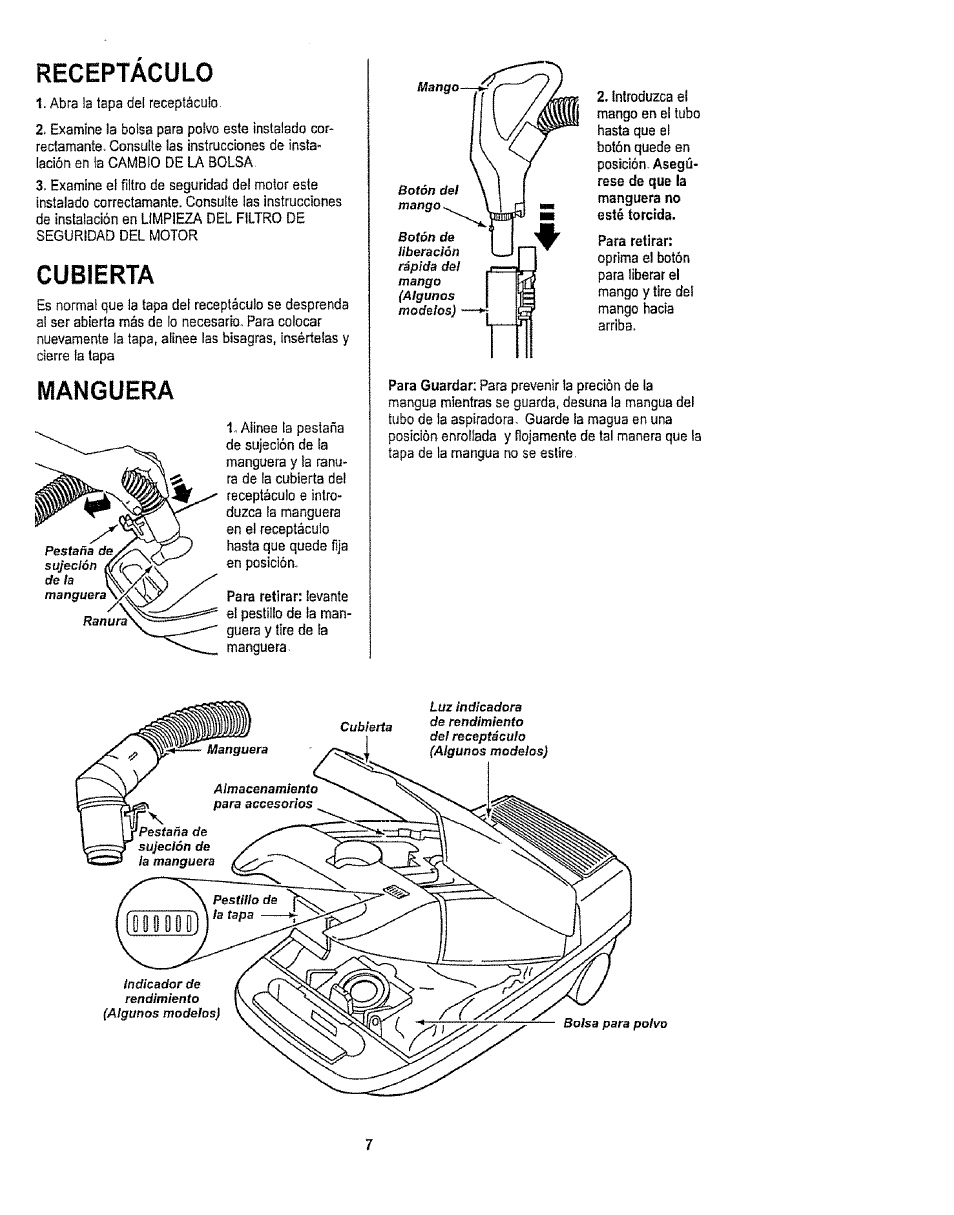 Cubierta, Wianijíufcka | Kenmore 1T6.29429 User Manual | Page 25 / 36