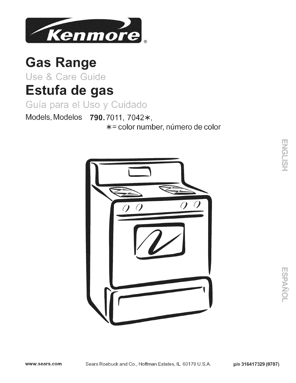 Kenmore 790.7011 User Manual | 16 pages