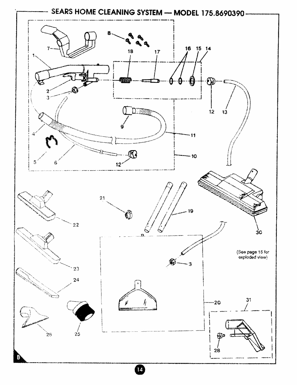 Kenmore 175.869039 User Manual | Page 14 / 16