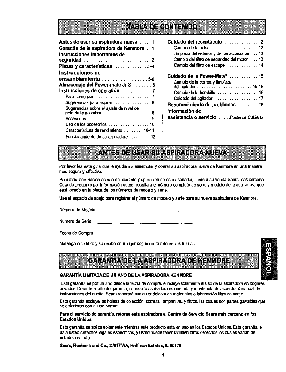 Kenmore 116.25513 User Manual | Page 20 / 40