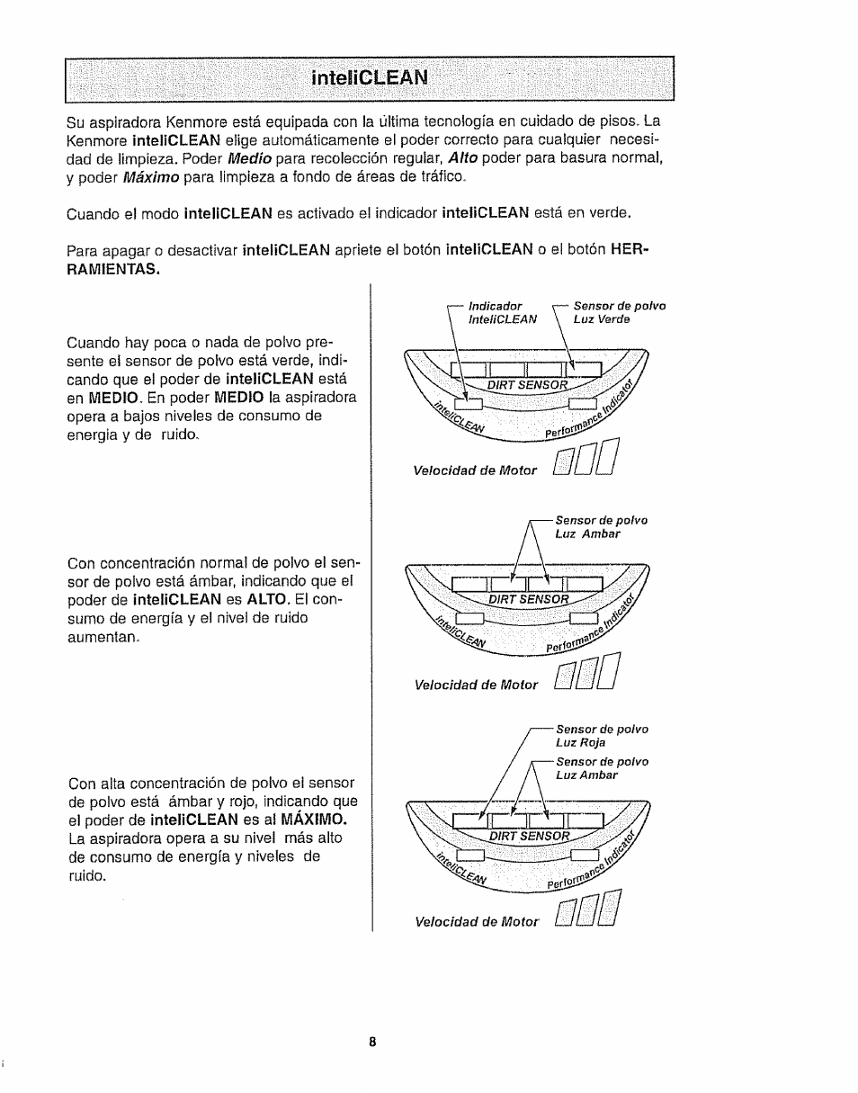 Inteiiclean | Kenmore 116.35923 User Manual | Page 30 / 44