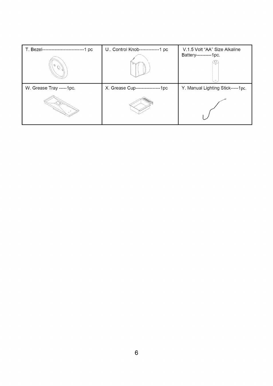 Kenmore 122.1613411 User Manual | Page 6 / 22