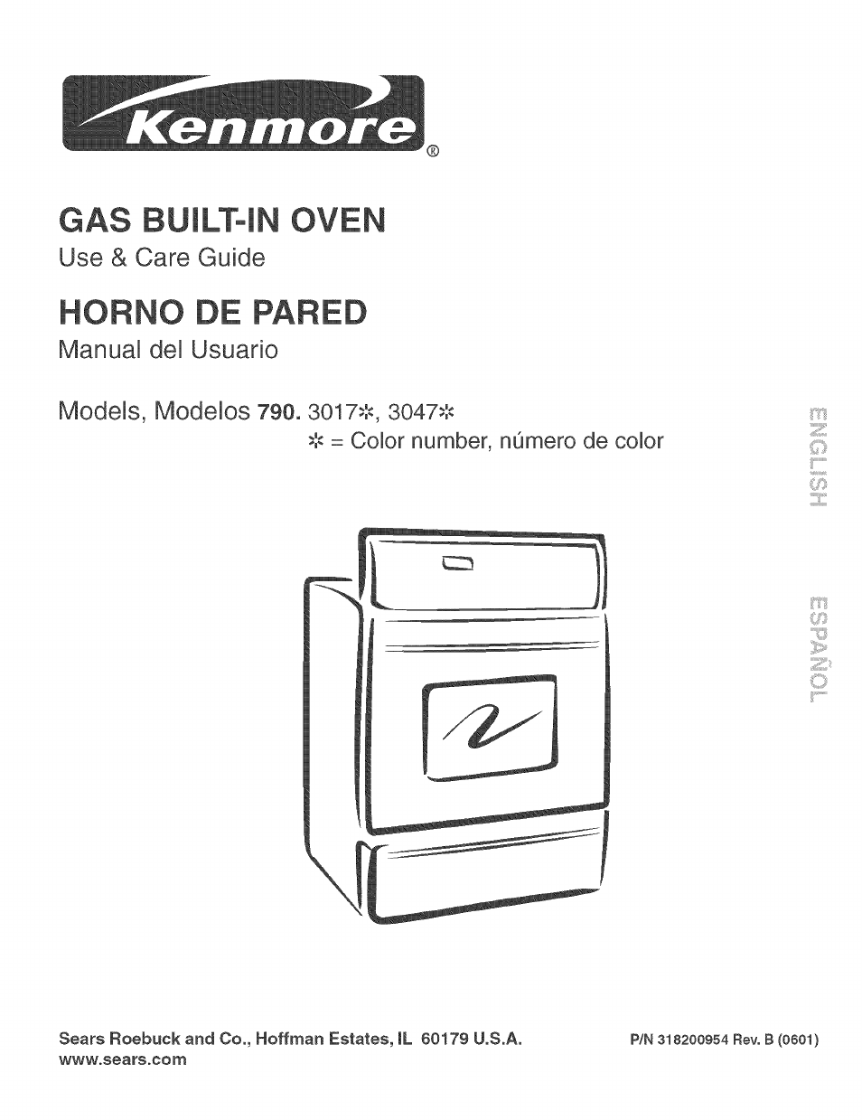 Kenmore 790. 3017 User Manual | 26 pages