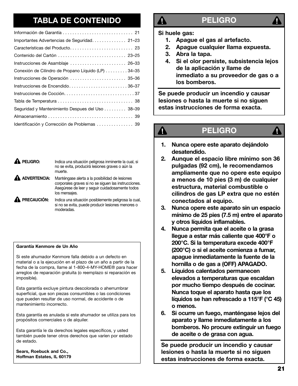 Kenmore 125.15884801 User Manual | Page 21 / 40