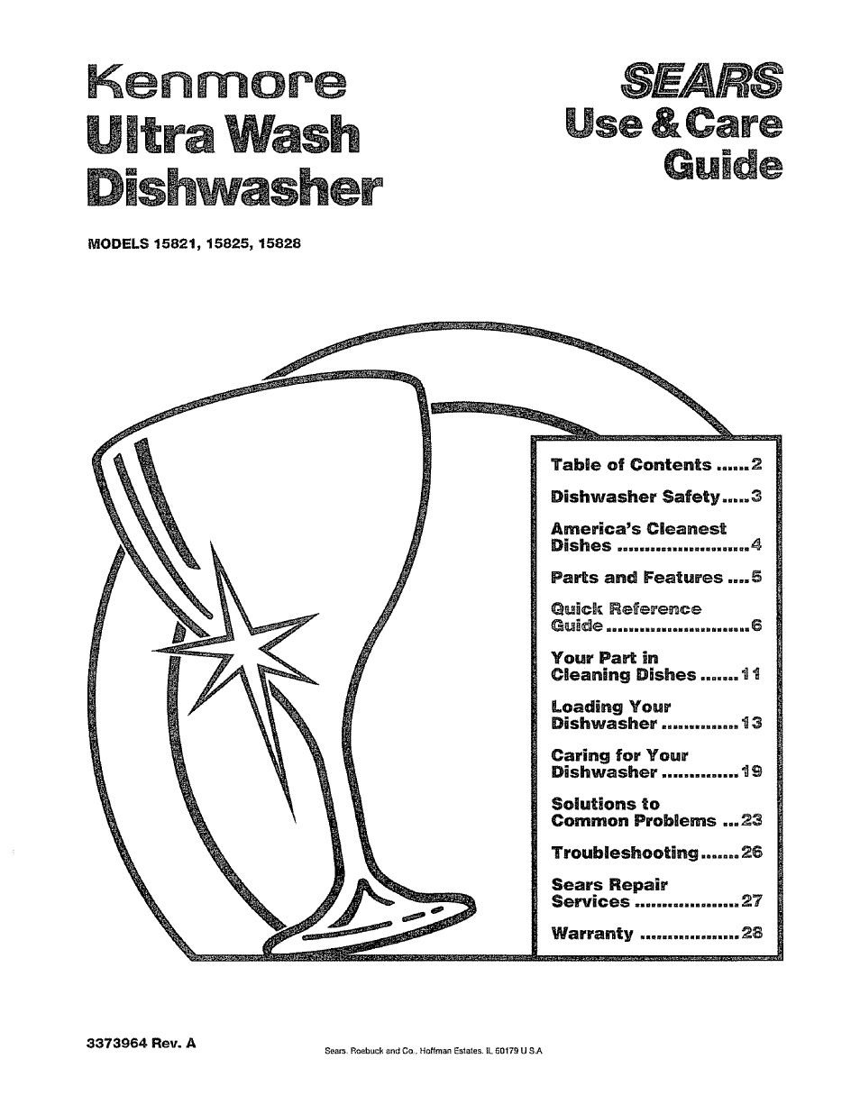 Kenmore 15828 User Manual | 28 pages