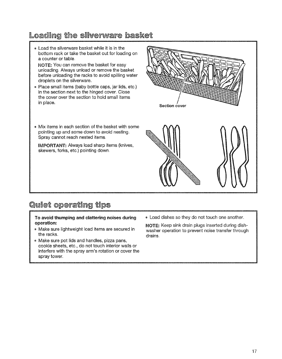 Leading the silwa»are iэastet, Miet ©perating tips | Kenmore 15828 User Manual | Page 17 / 28
