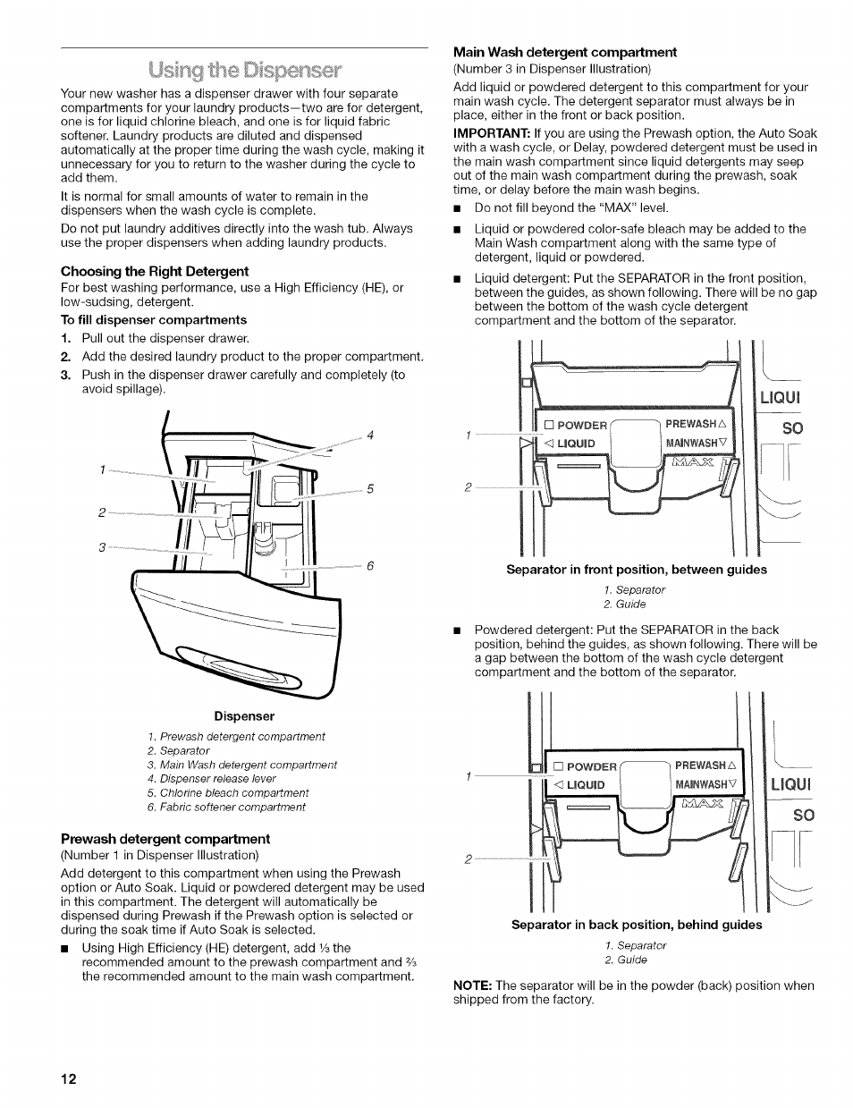 Kenmore 110.4292 User Manual | Page 12 / 68