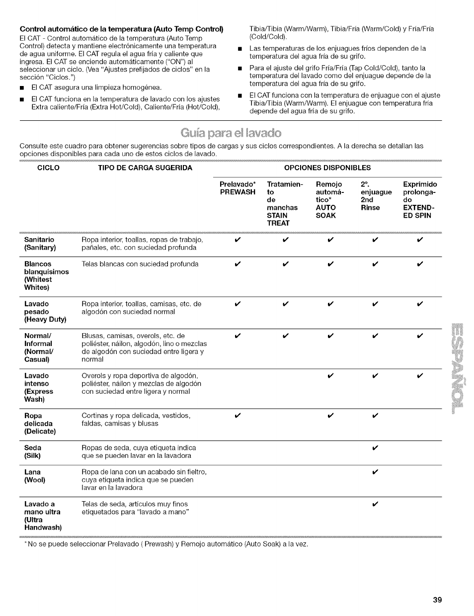 Kenmore 110.4292 User Manual | Page 39 / 68