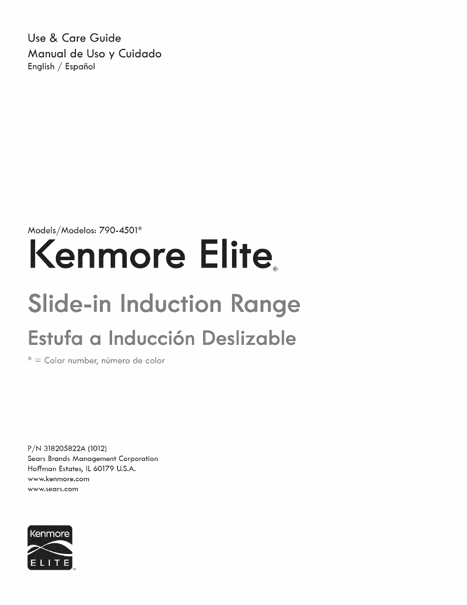 Kenmore ELITE 790-4501 User Manual | 40 pages