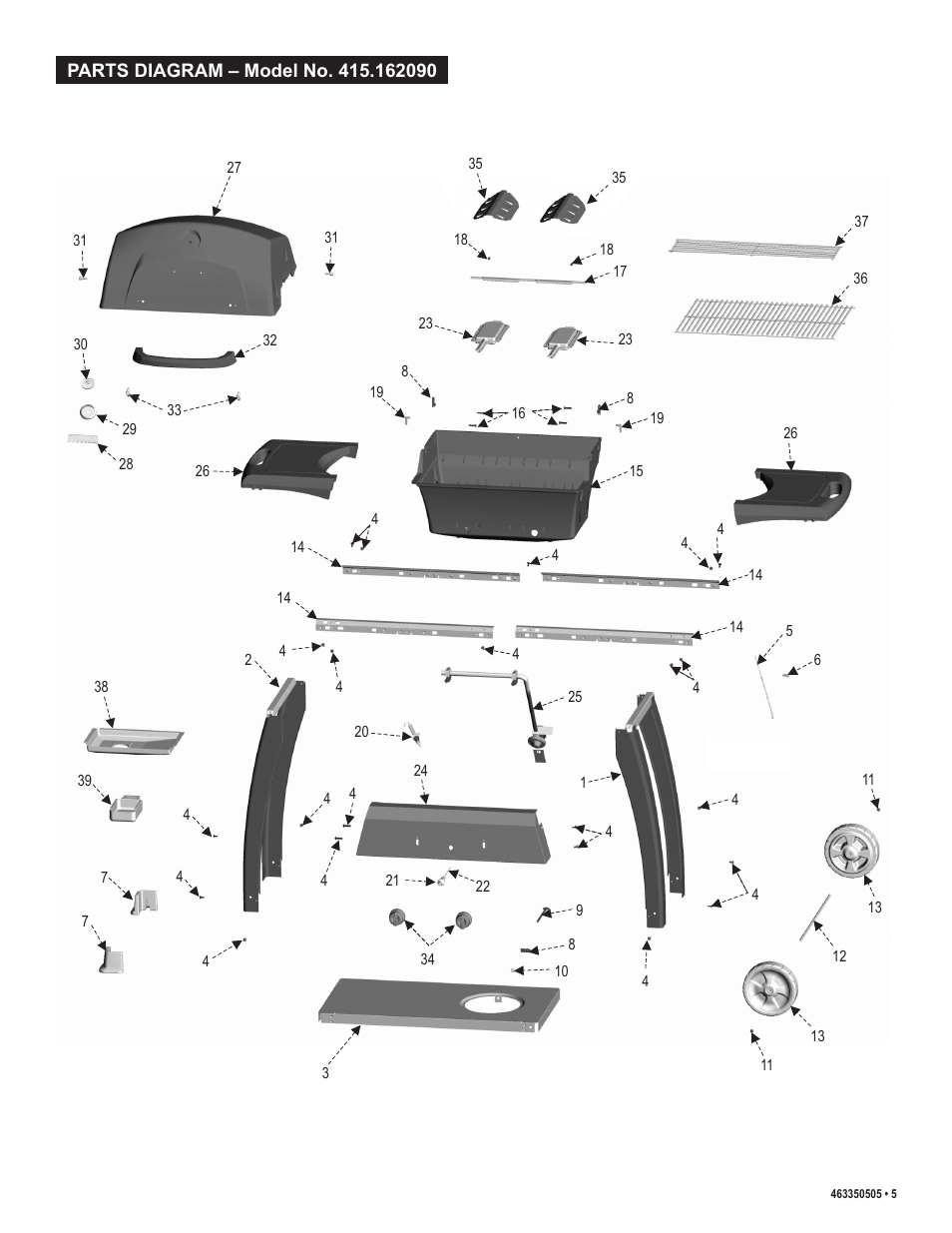 Kenmore 415.162090 User Manual | Page 5 / 32