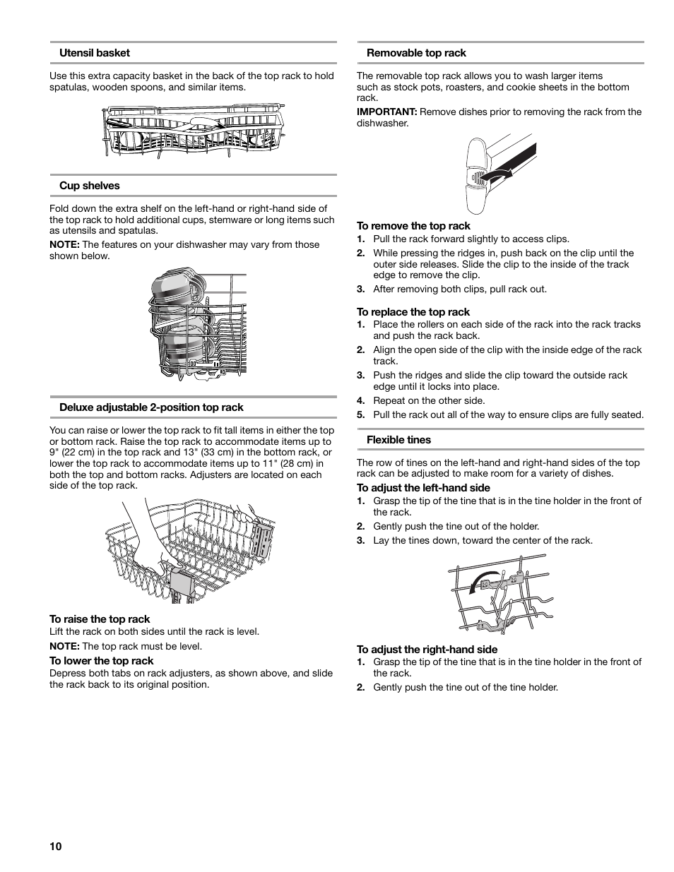 Kenmore 665.1388 User Manual | Page 10 / 24