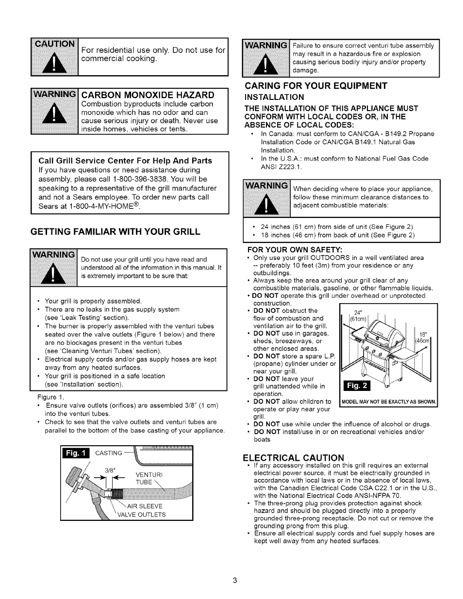 Kenmore 16238 User Manual | Page 3 / 32