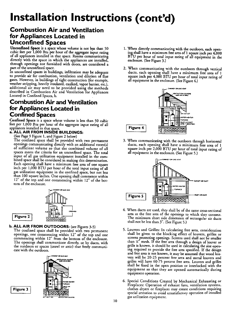 Installation instructions (cont*d) | Kenmore 153.33459 User Manual | Page 10 / 28