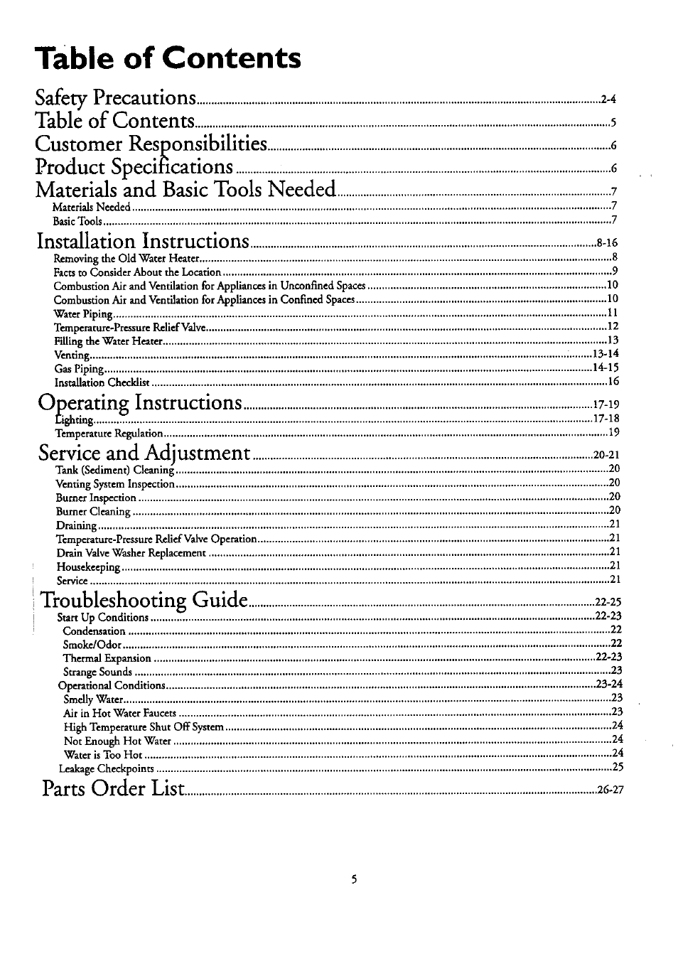 Kenmore 153.33459 User Manual | Page 5 / 28