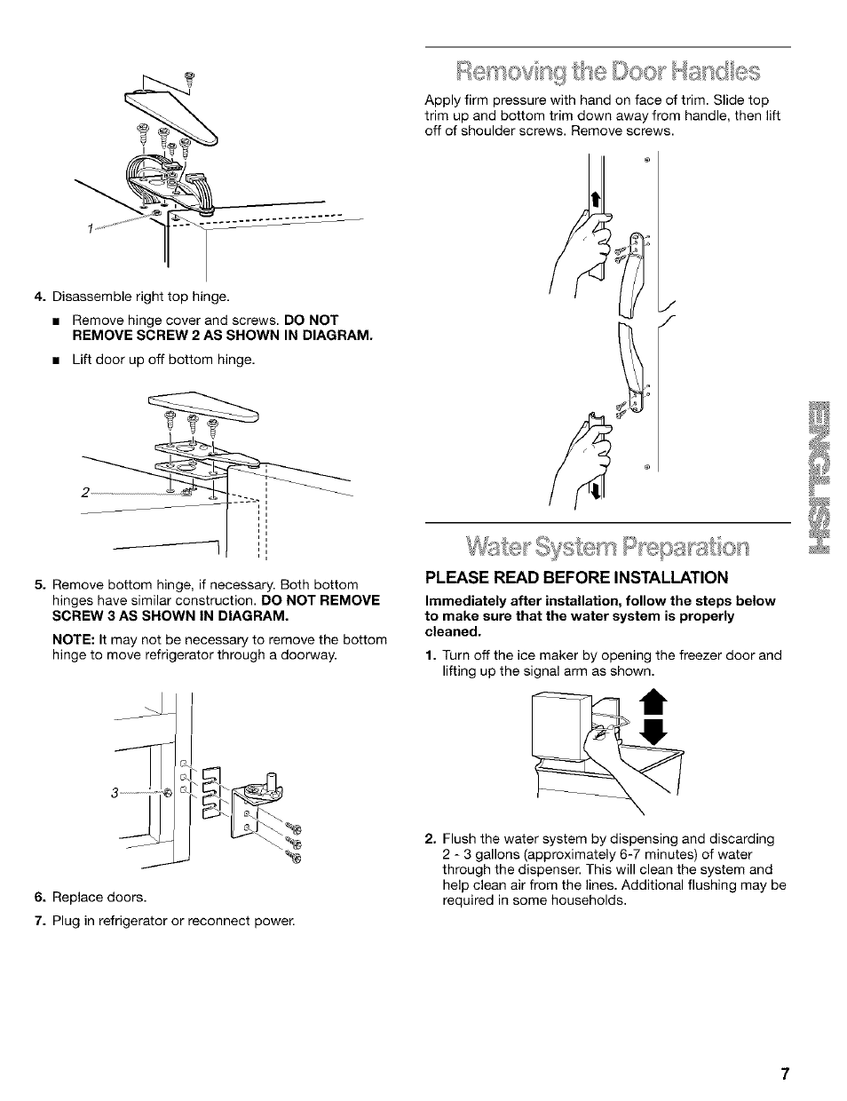 Please read before installation | Kenmore 2200128 User Manual | Page 7 / 96