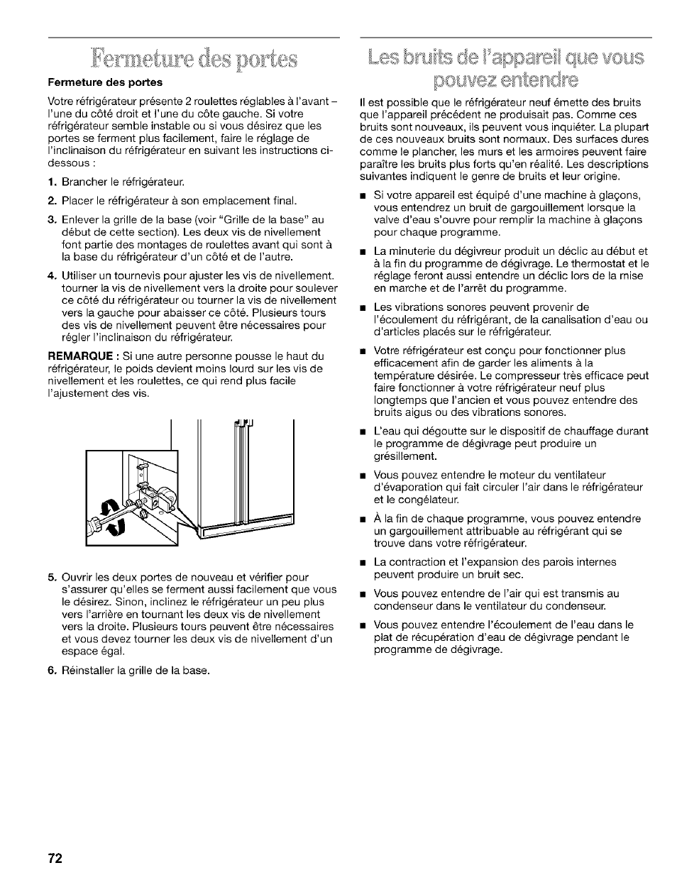 Yls de f appareil que | Kenmore 2200128 User Manual | Page 72 / 96