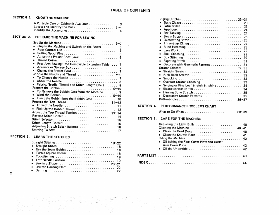 Kenmore 385. 17622 User Manual | Page 4 / 52