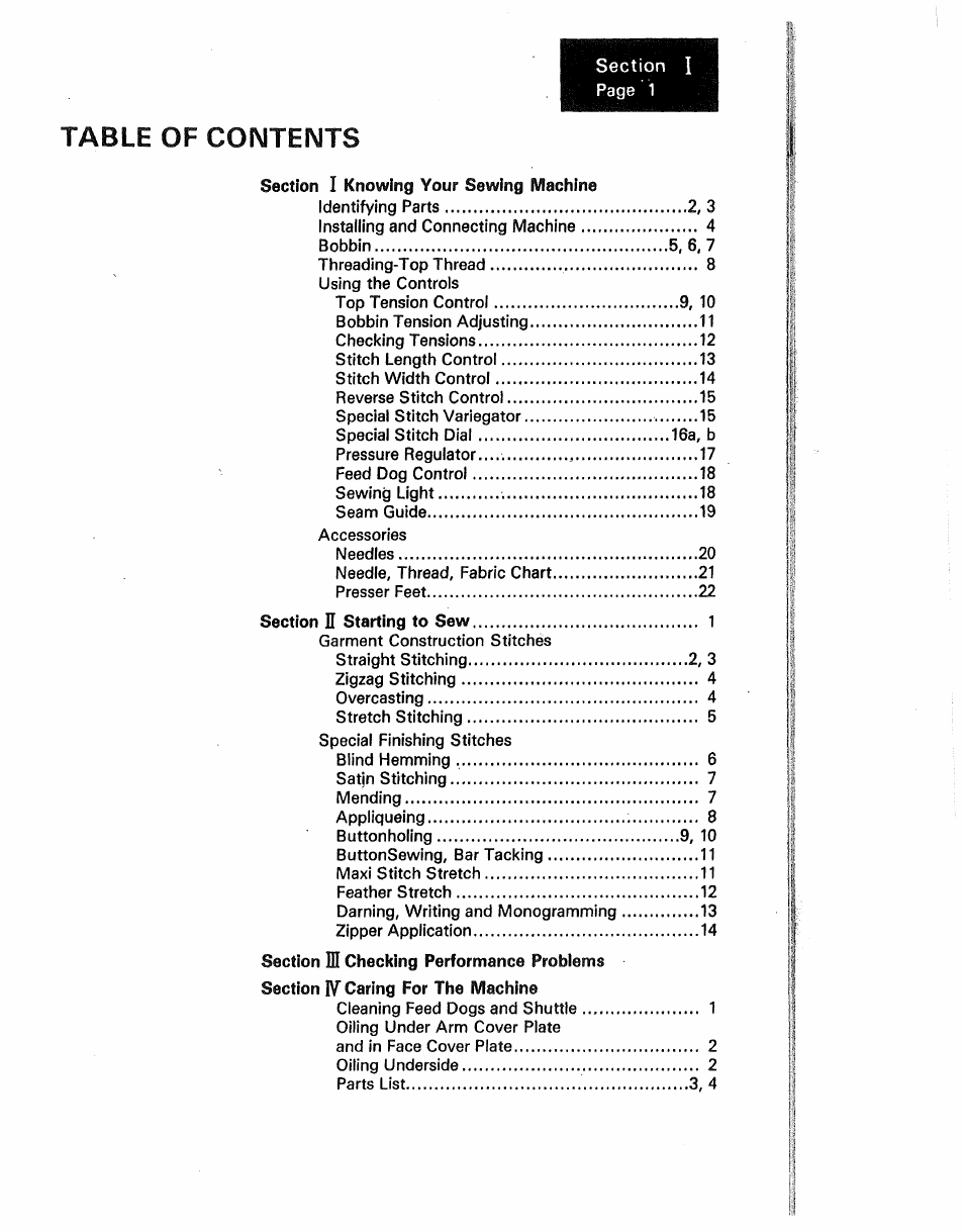 Kenmore 1250 User Manual | Page 2 / 47