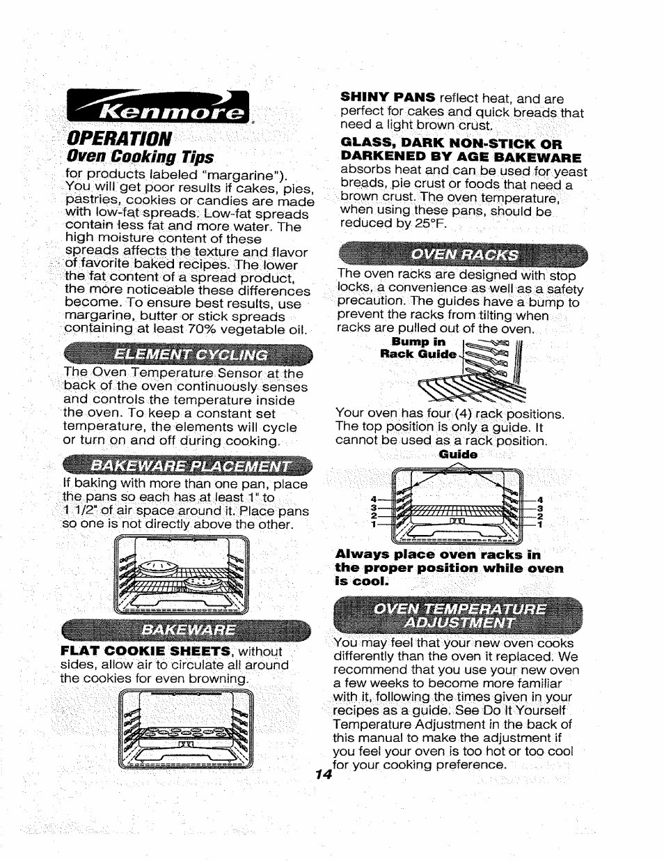 Ov 0 it cocking tips | Kenmore 911.46565 User Manual | Page 14 / 30