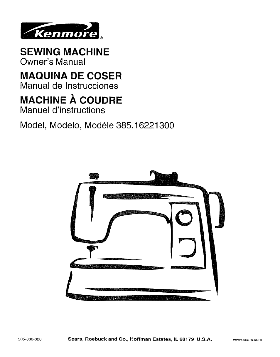 Kenmore 385.162213 User Manual | 111 pages